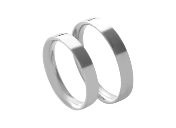 DÚO ARGOLLAS CLÁSICAS PLATA