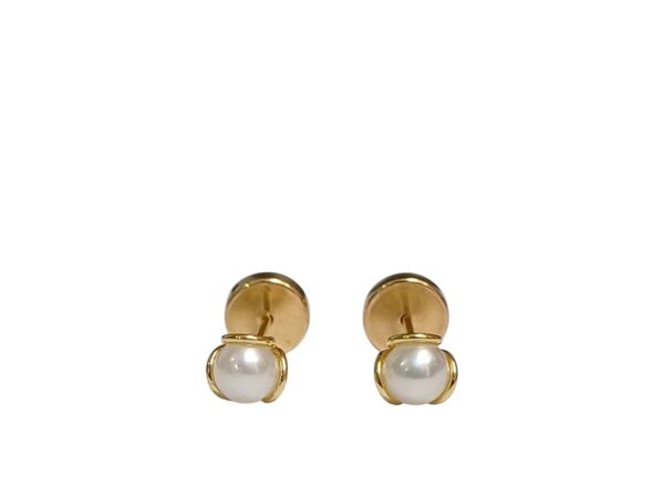 AROS BEBÉ PERLA EN FLOR