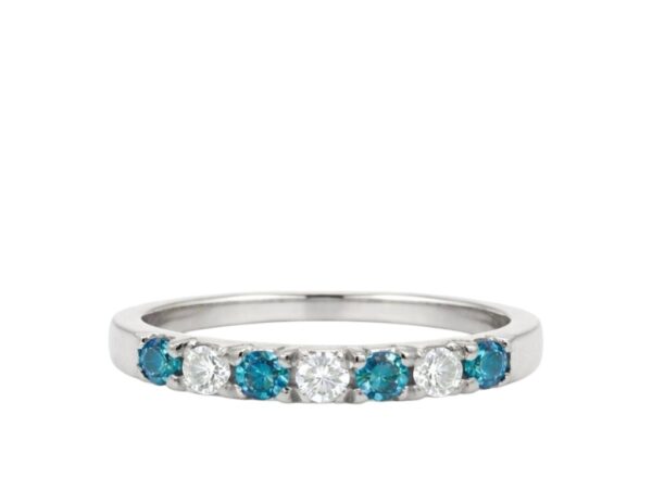 ANILLO ORO BLUE
