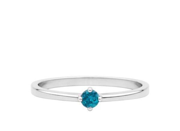 ANILLO ORO ASK BLUE