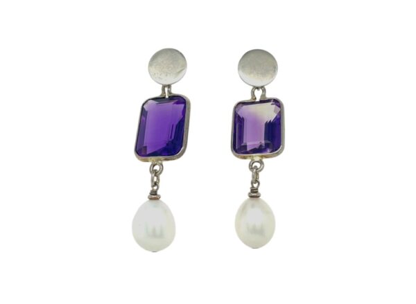AROS AMATISTA Y PERLA