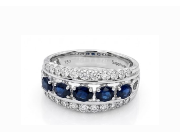 ANILLO TRIPLE ZAFIRO