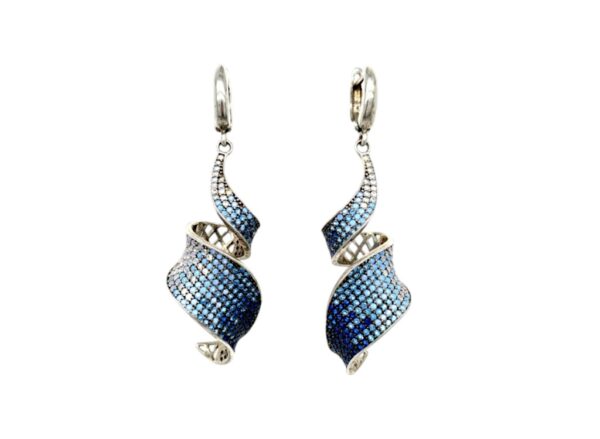AROS ESPIRAL AZUL