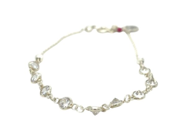 PULSERA CADENA Y CIRCON