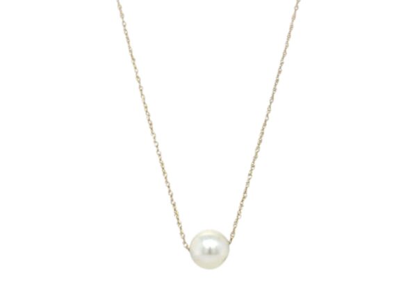 COLLAR PERLA PERFORADA
