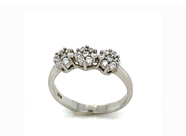 ANILLO PLATA JARDÍN