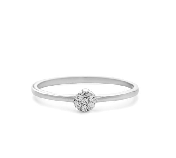 ANILLO COMPROMISO FLOR