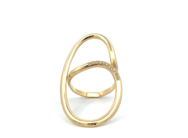ANILLO ORO TRICOTIN