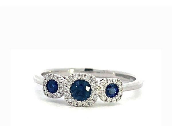 ANILLO ORO ENTRE DOS