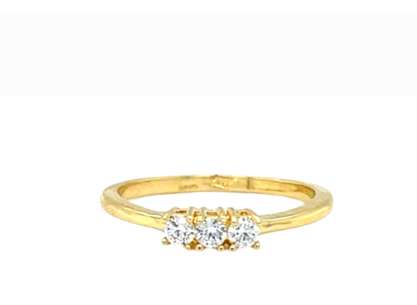 ANILLO ORO TRICILLO III