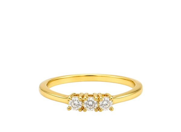 ANILLO ORO TRICILLO III