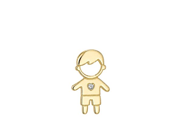 COLGANTE NIÑO DE ORO
