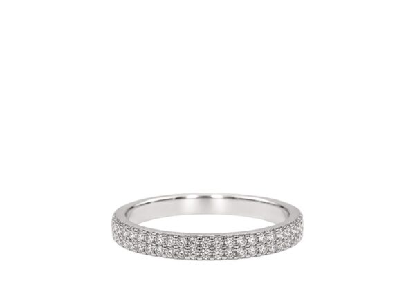 ANILLO PLATA MEDIO CINTILLO