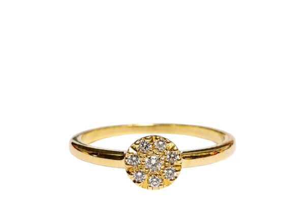 ANILLO ORO LOTO
